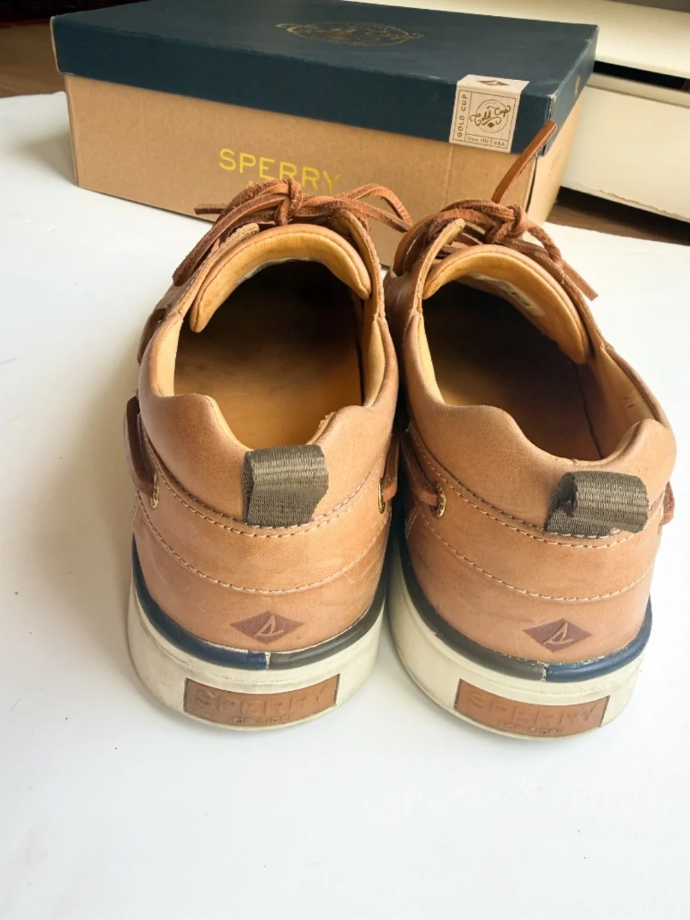 Sperry Shoes Leather Brown 